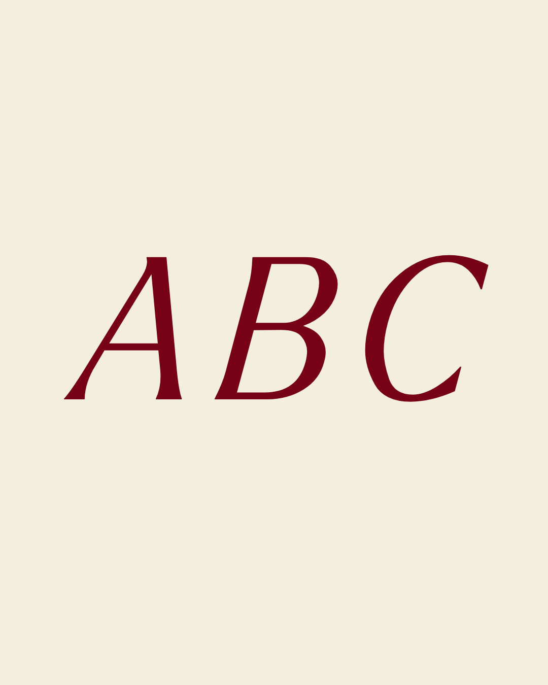 Item Personalisation