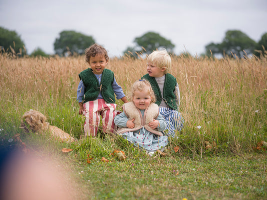 Forest Sheepskin Gilet