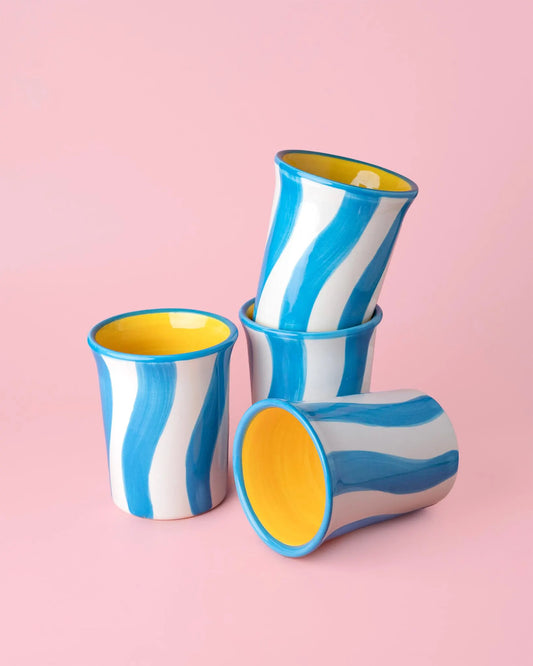 Blue Ceramic Cup