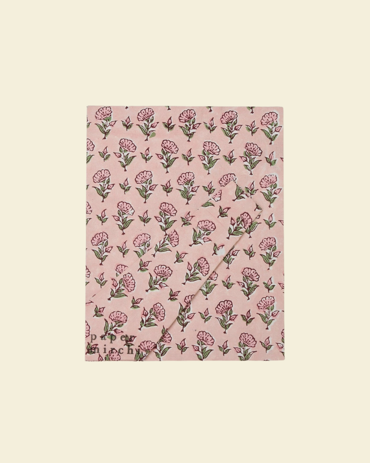 Pink Block Print Photo Frame 6x4