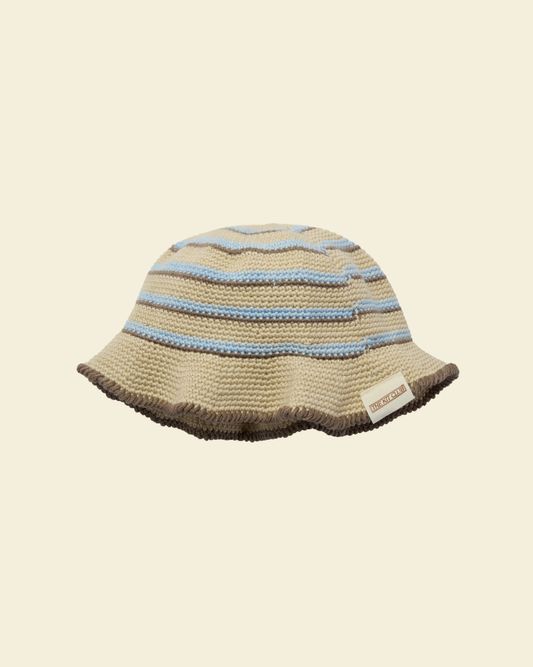 Taupe Crochet Hat