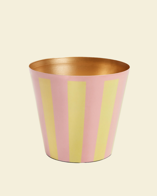 The Penny Planter in Pink & Yellow