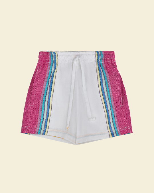 Kikoy Shorts White