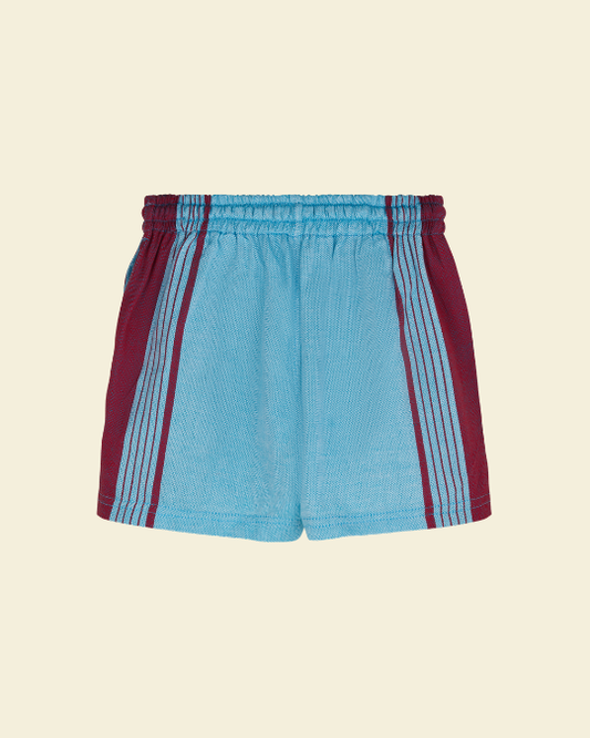 Kikoy Shorts Light Blue