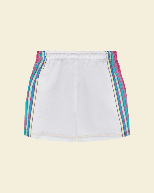 Kikoy Shorts White