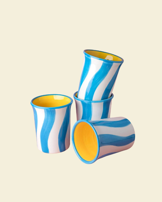 Blue Ceramic Cup