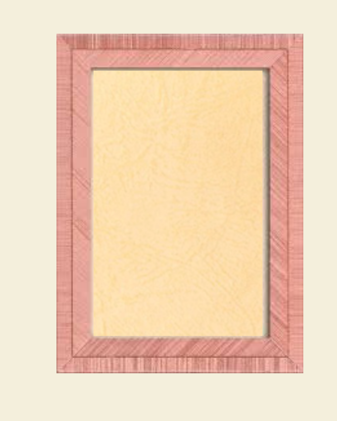 Baby Pink Photo Frame