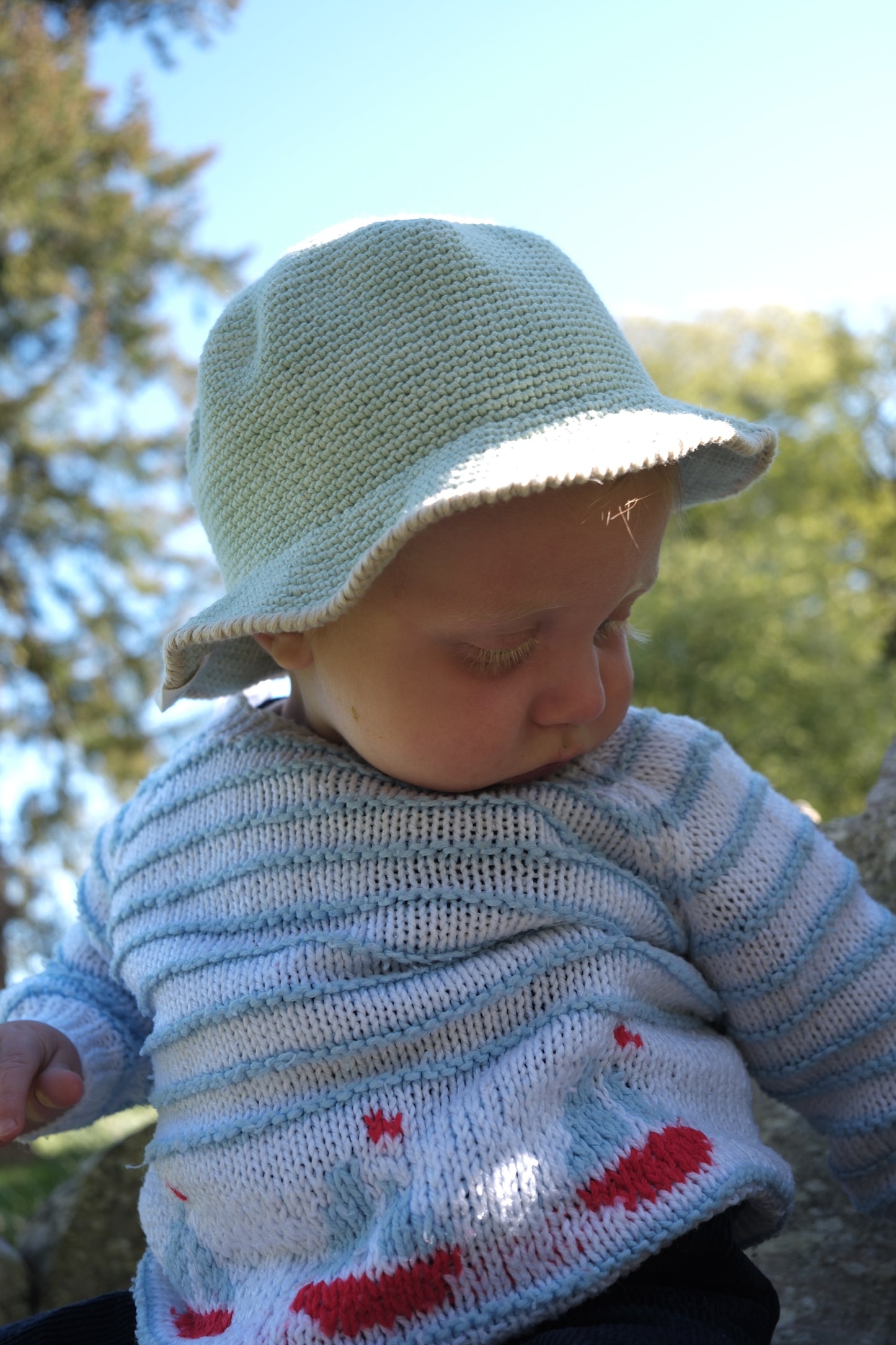 Mint Crochet Hat