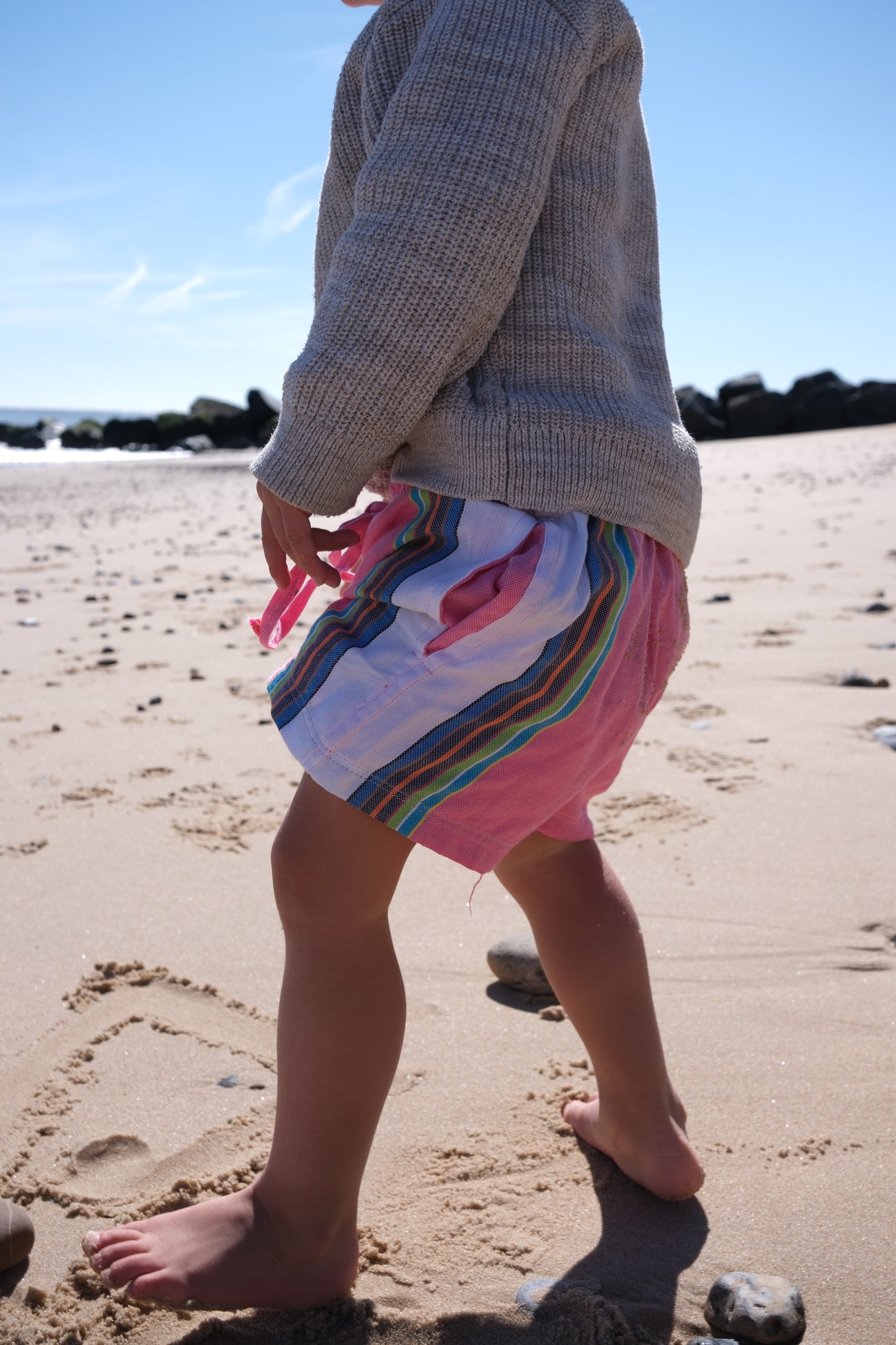 Kikoy Shorts Pink