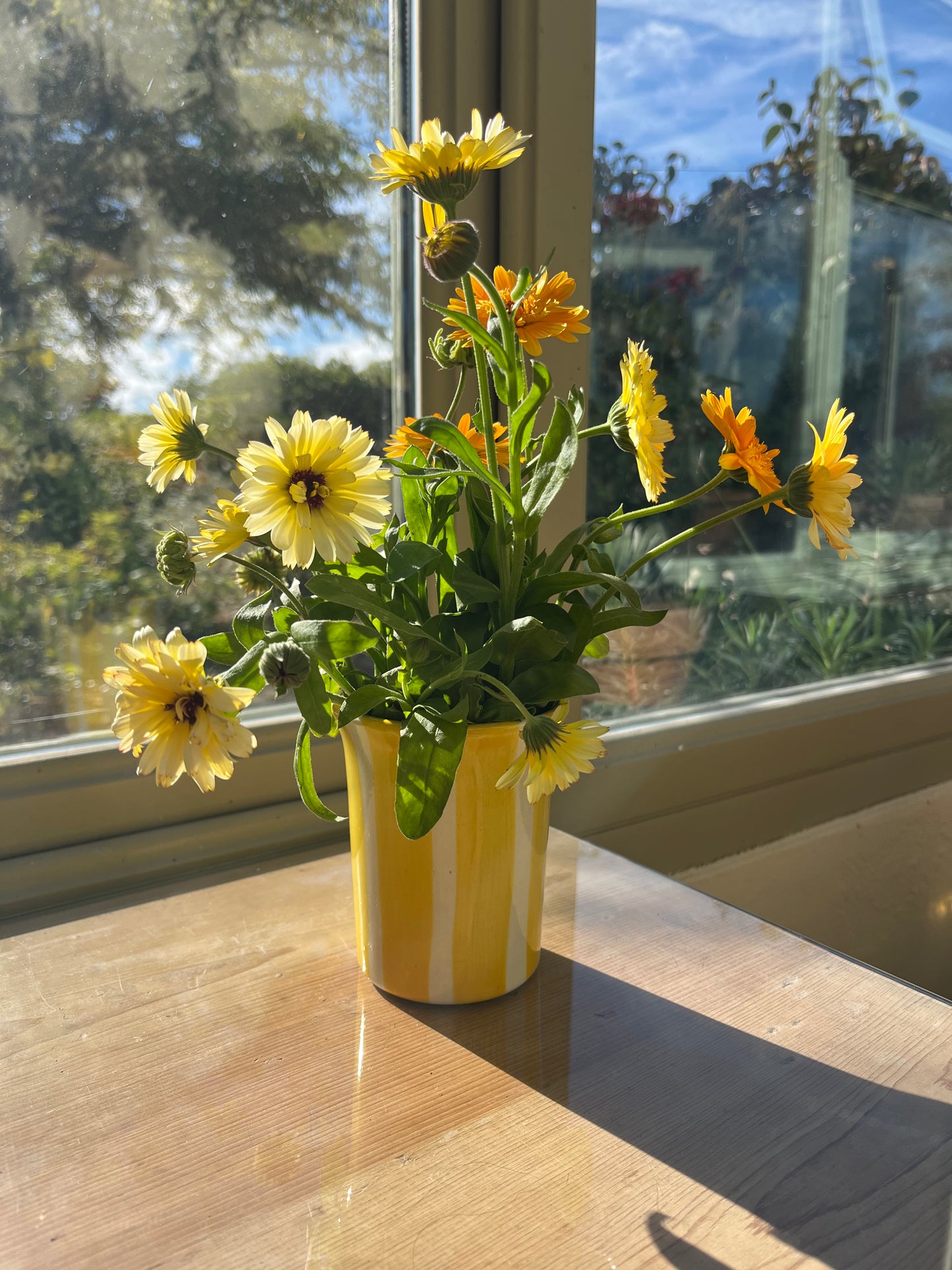 Yellow Ceramic Cup