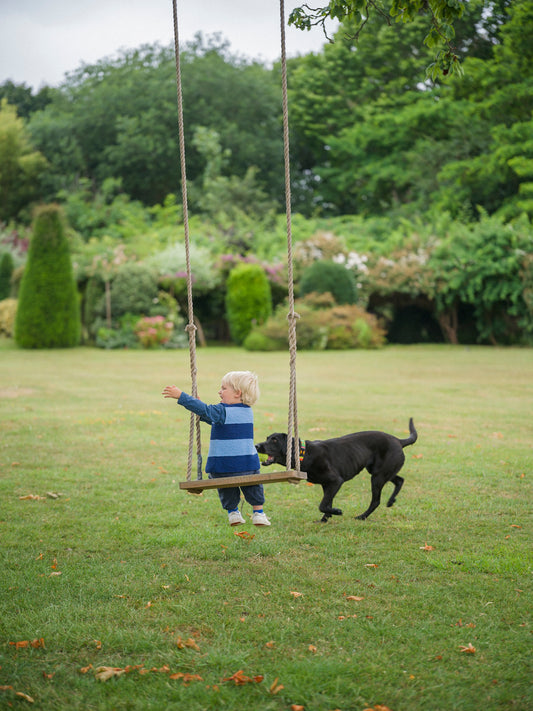 Striped Navy Knitted Vest