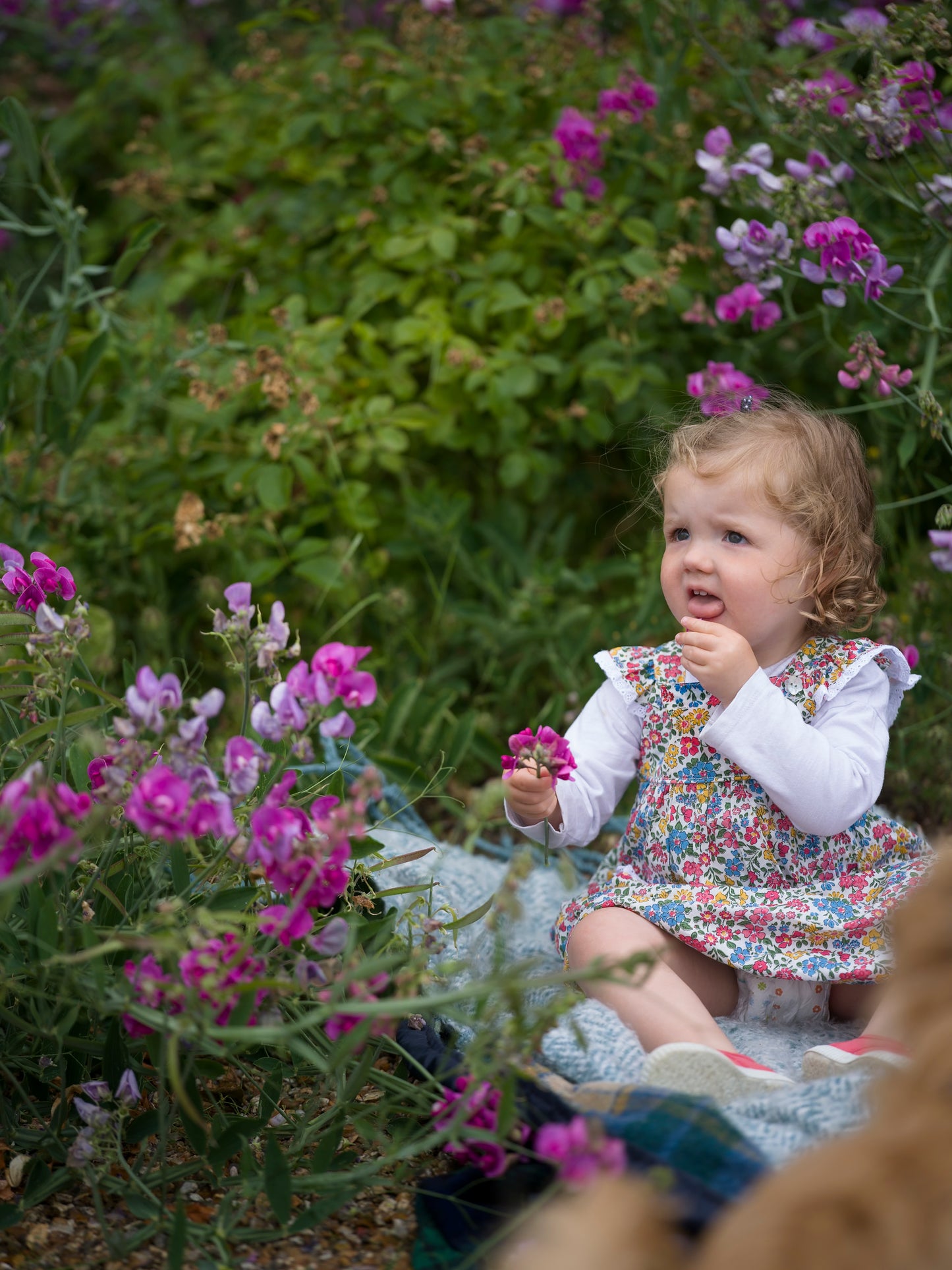 Tilly Floral Pinafore