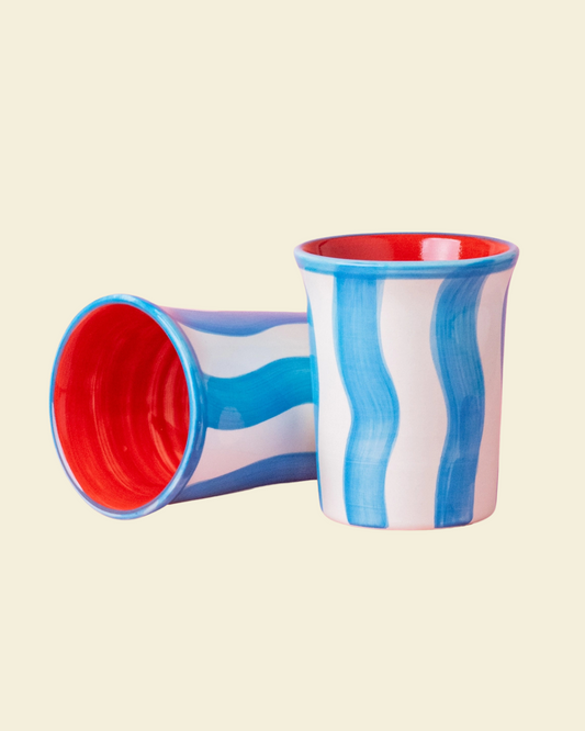 Blue Ceramic Cup