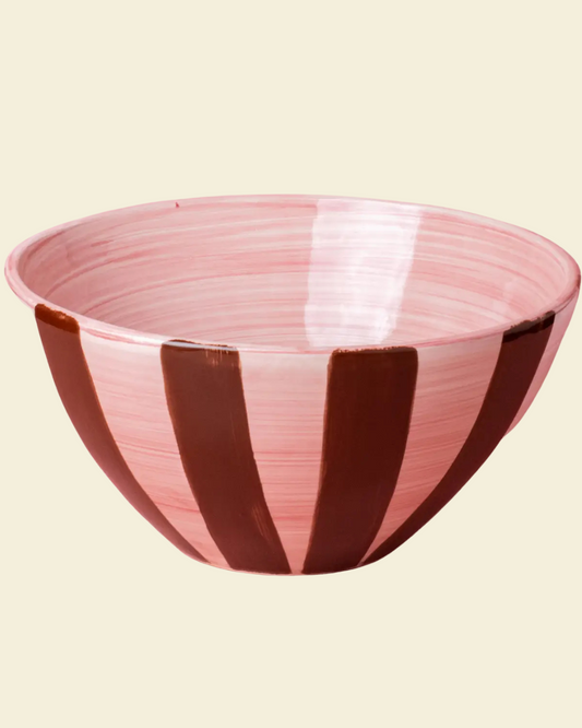 Ceramic Stripe Bowl