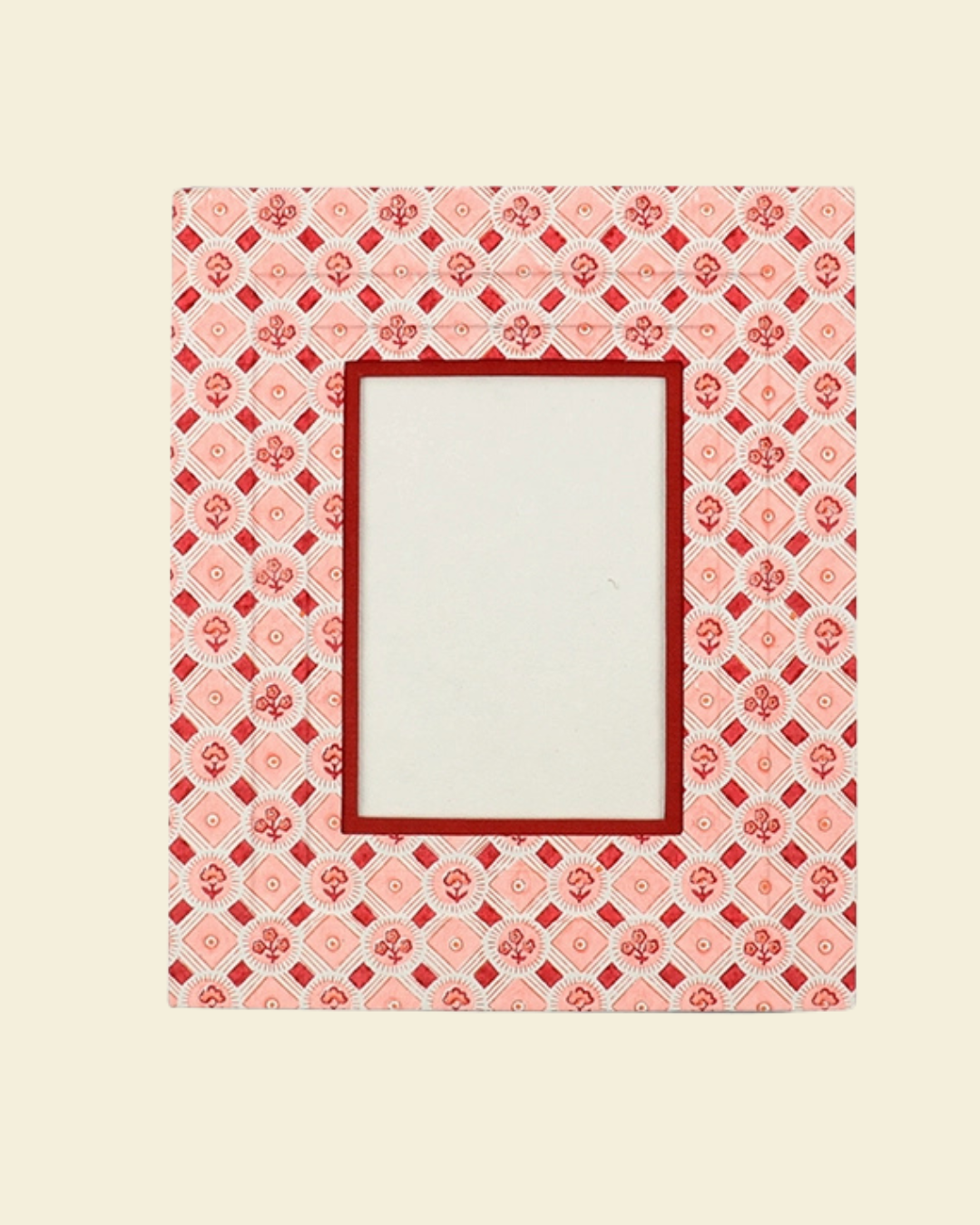 Wall Picture Frame Spring Bloom Red