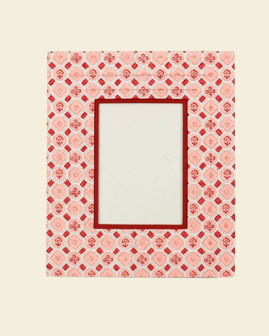 Wall Picture Frame Spring Bloom Red
