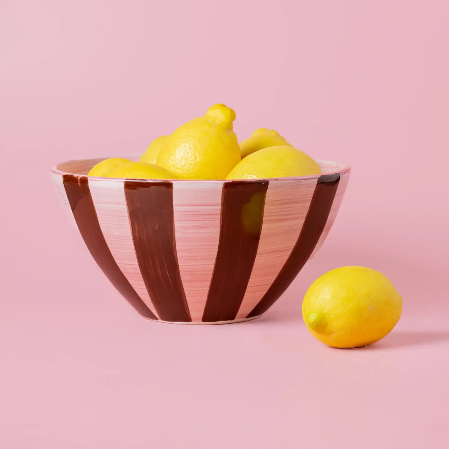 Ceramic Stripe Bowl